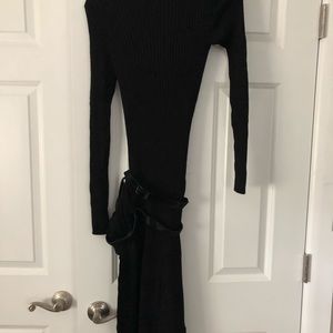 John Paul Gaultier turtle neck sweater dress